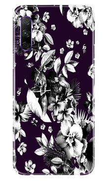 white flowers Mobile Back Case for Huawei Y9s (Design - 7)