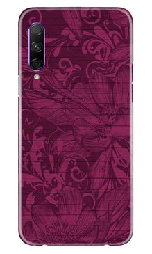 Purple Backround Mobile Back Case for Huawei Y9s (Design - 22)