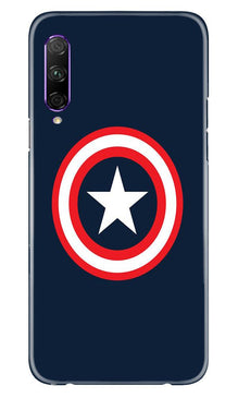 Captain America Mobile Back Case for Huawei Y9s (Design - 42)