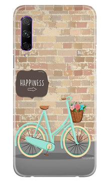Happiness Mobile Back Case for Honor 9x Pro (Design - 53)