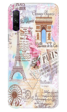 Paris Eiftel Tower Mobile Back Case for Honor 9x Pro (Design - 54)