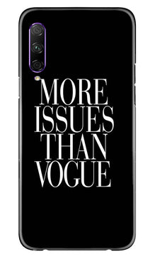 More Issues than Vague Mobile Back Case for Huawei Y9s (Design - 74)