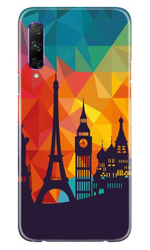 Eiffel Tower2 Mobile Back Case for Honor 9x Pro (Design - 91)