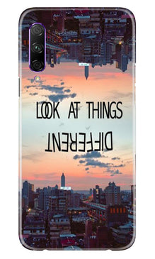 Look at things different Mobile Back Case for Honor 9x Pro (Design - 99)