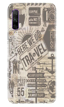 Travel Mobile Back Case for Huawei Y9s  (Design - 104)