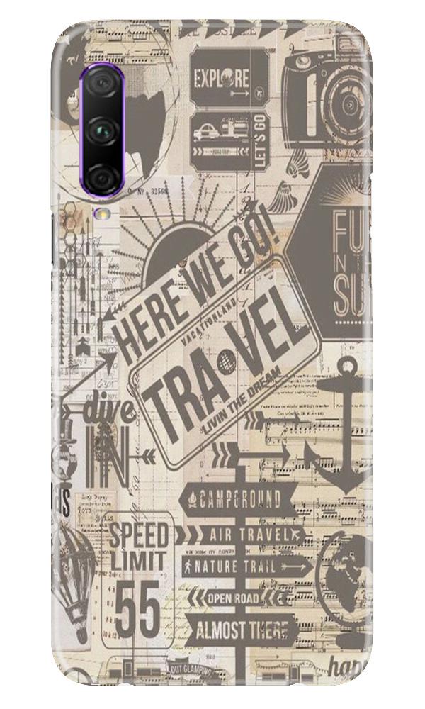 Travel Case for Huawei Y9s  (Design - 104)