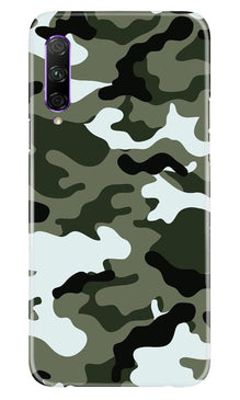 Army Camouflage Mobile Back Case for Huawei Y9s  (Design - 108)