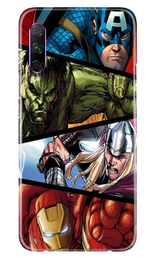 Avengers Superhero Mobile Back Case for Huawei Y9s  (Design - 124)