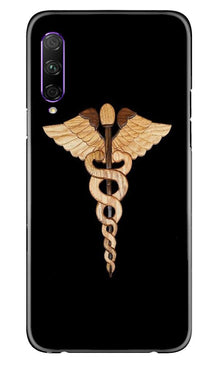 Doctor Logo Mobile Back Case for Honor 9x Pro  (Design - 134)