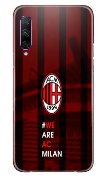 AC Milan Mobile Back Case for Huawei Y9s  (Design - 155)