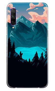 Mountains Mobile Back Case for Honor 9x Pro (Design - 186)
