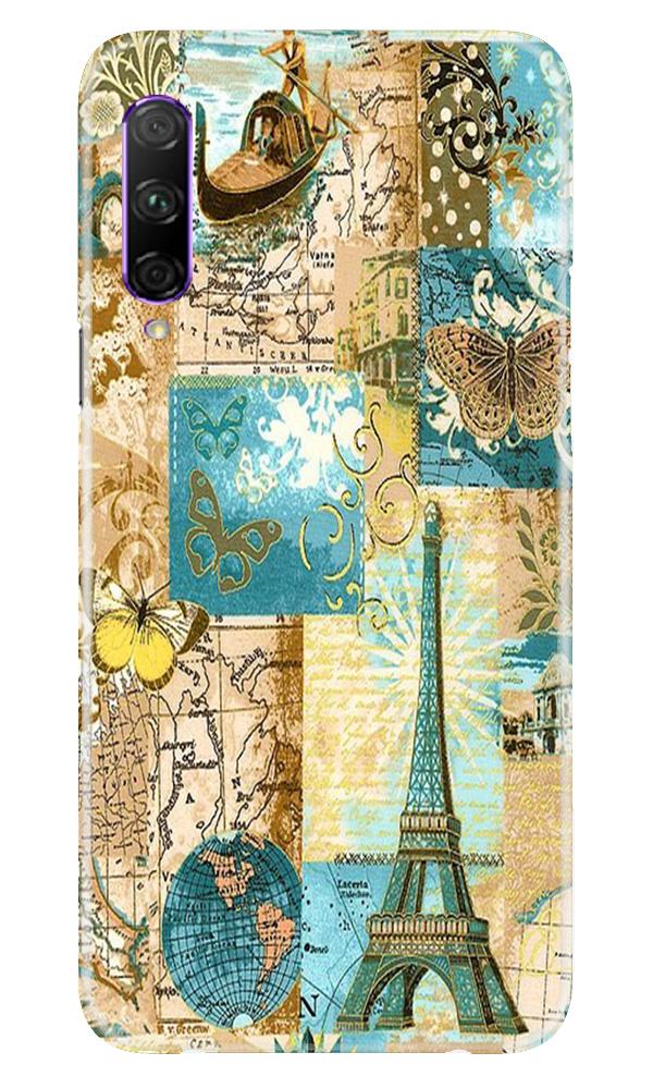 Travel Eiffel Tower Case for Huawei Y9s (Design No. 206)