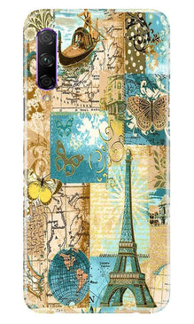 Travel Eiffel Tower Mobile Back Case for Huawei Y9s (Design - 206)