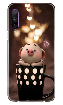 Cute Bunny Mobile Back Case for Huawei Y9s (Design - 213)