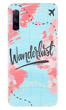 Wonderlust Travel Mobile Back Case for Honor 9x Pro (Design - 223)