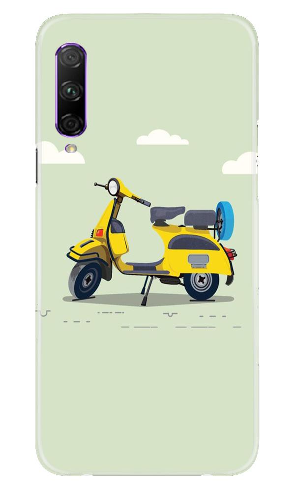 Vintage Scooter Case for Huawei Y9s (Design No. 260)