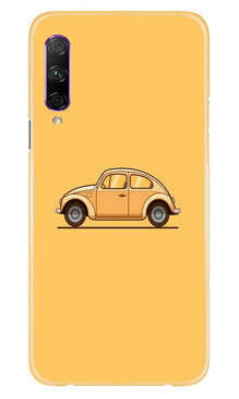 Vintage Car Mobile Back Case for Honor 9x Pro (Design - 262)