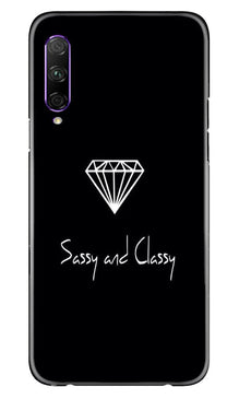 Sassy and Classy Mobile Back Case for Honor 9x Pro (Design - 264)