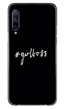 #GirlBoss Mobile Back Case for Huawei Y9s (Design - 266)
