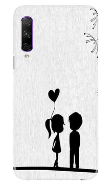 Cute Kid Couple Mobile Back Case for Honor 9x Pro (Design - 283)