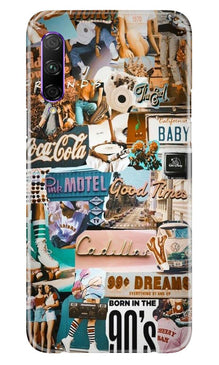 Vintage Design Mobile Back Case for Honor 9x Pro (Design - 284)