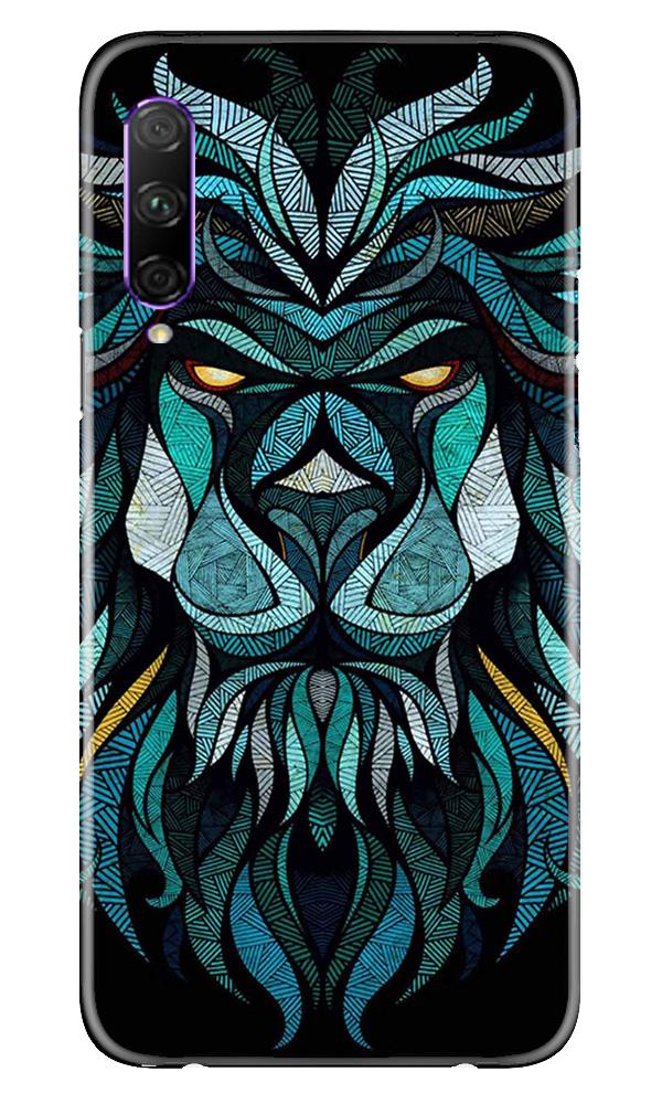 Lion Mobile Back Case for Honor 9x Pro (Design - 314)