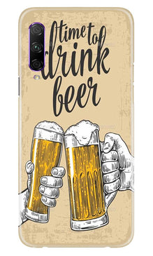 Drink Beer Mobile Back Case for Honor 9x Pro (Design - 328)