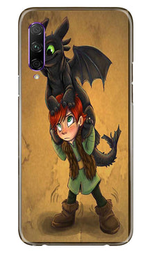 Dragon Mobile Back Case for Honor 9x Pro (Design - 336)