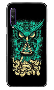 Owl Mobile Back Case for Honor 9x Pro (Design - 358)