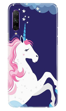 Unicorn Mobile Back Case for Honor 9x Pro (Design - 365)