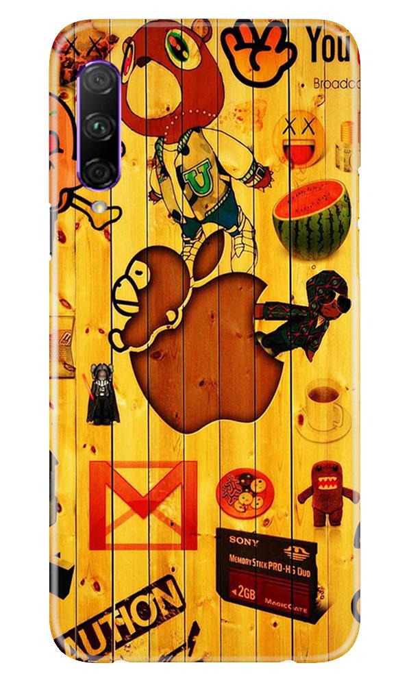 Wooden Texture Mobile Back Case for Huawei Y9s (Design - 367)