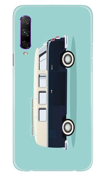 Travel Bus Mobile Back Case for Huawei Y9s (Design - 379)