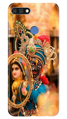Lord Krishna5 Mobile Back Case for Huawei 7C (Design - 20)