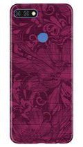 Purple Backround Case for Huawei 7C