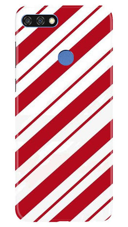 Red White Case for Huawei 7C