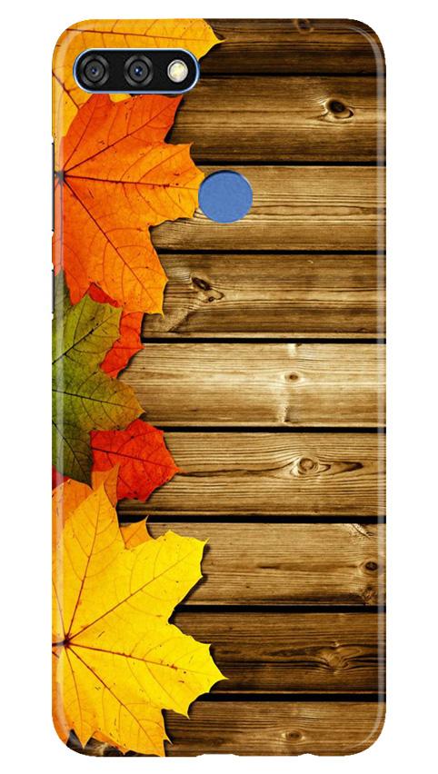 Wooden look3 Case for Huawei 7C