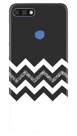 Black white Pattern2Case for Huawei 7C