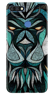 Lion Mobile Back Case for Huawei 7C (Design - 97)