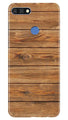 Wooden Look Case for Huawei 7C  (Design - 113)