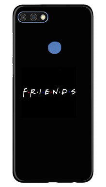 Friends Mobile Back Case for Huawei 7C  (Design - 143)