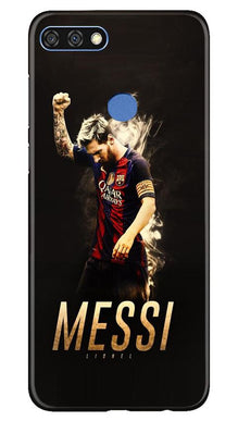 Messi Mobile Back Case for Huawei 7C  (Design - 163)