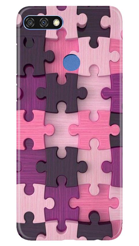 Puzzle Case for Huawei 7C (Design - 199)