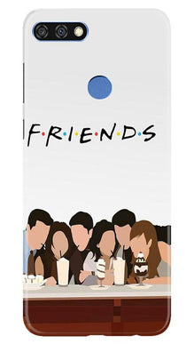 Friends Mobile Back Case for Huawei 7C (Design - 200)