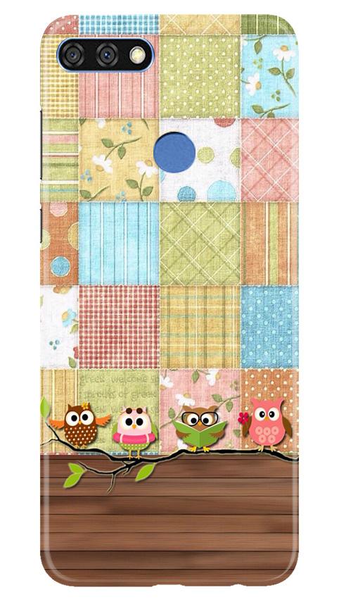 Owls Case for Huawei 7C (Design - 202)