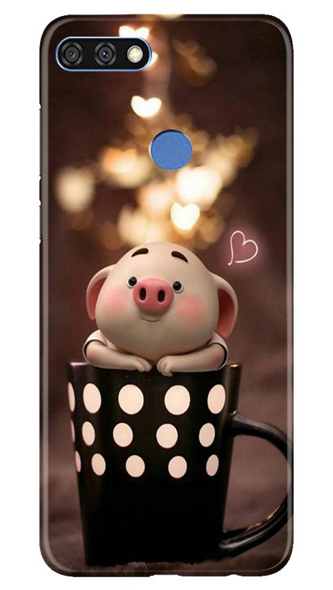 Cute Bunny Case for Huawei 7C (Design No. 213)