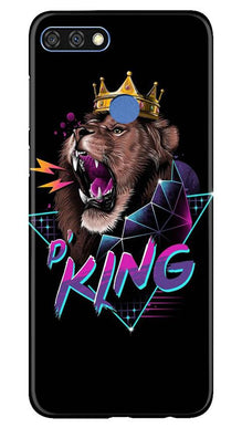 Lion King Mobile Back Case for Huawei 7C (Design - 219)