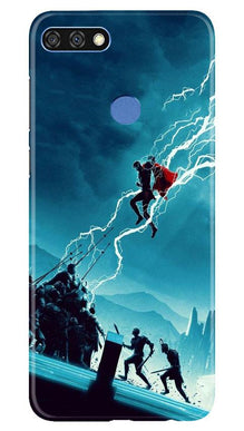 Thor Avengers Mobile Back Case for Huawei 7C (Design - 243)