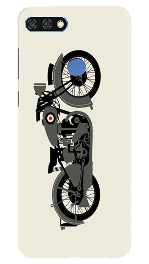 MotorCycle Case for Huawei 7C (Design No. 259)