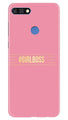 Girl Boss Pink Case for Huawei 7C (Design No. 263)