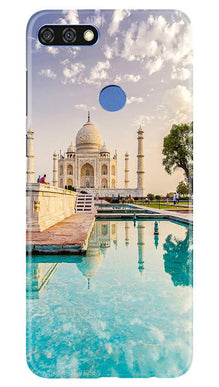 Taj Mahal Mobile Back Case for Huawei 7C (Design - 297)